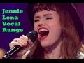 Jennie Lena The Voice of Holland Vocal Range (G3- Bb5- A5)