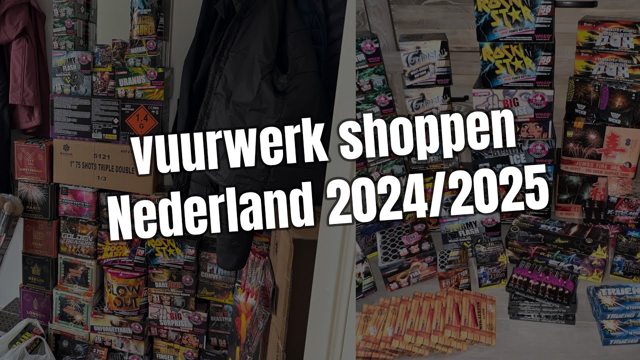 Vuurwerk Shoppen Nederland 2024/2025