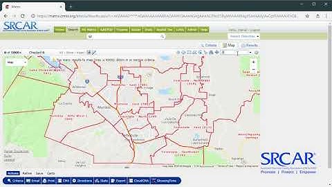 How to Display MLS Area Numbers in CRMLS Matrix, brought to you by SRCAR®