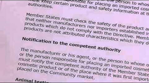 in-cosmetics 2010: EU Cosmetics Regulation