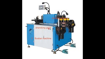 Multifunction Busbar Processing Machine