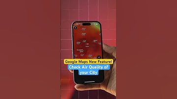 Use Google Maps To Check Air Quality Levels #aqi #googlemaps #shorts