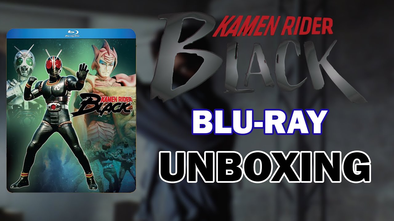 Kamen Rider Black COMPLETE SERIES Blu-Ray Unboxing - YouTube