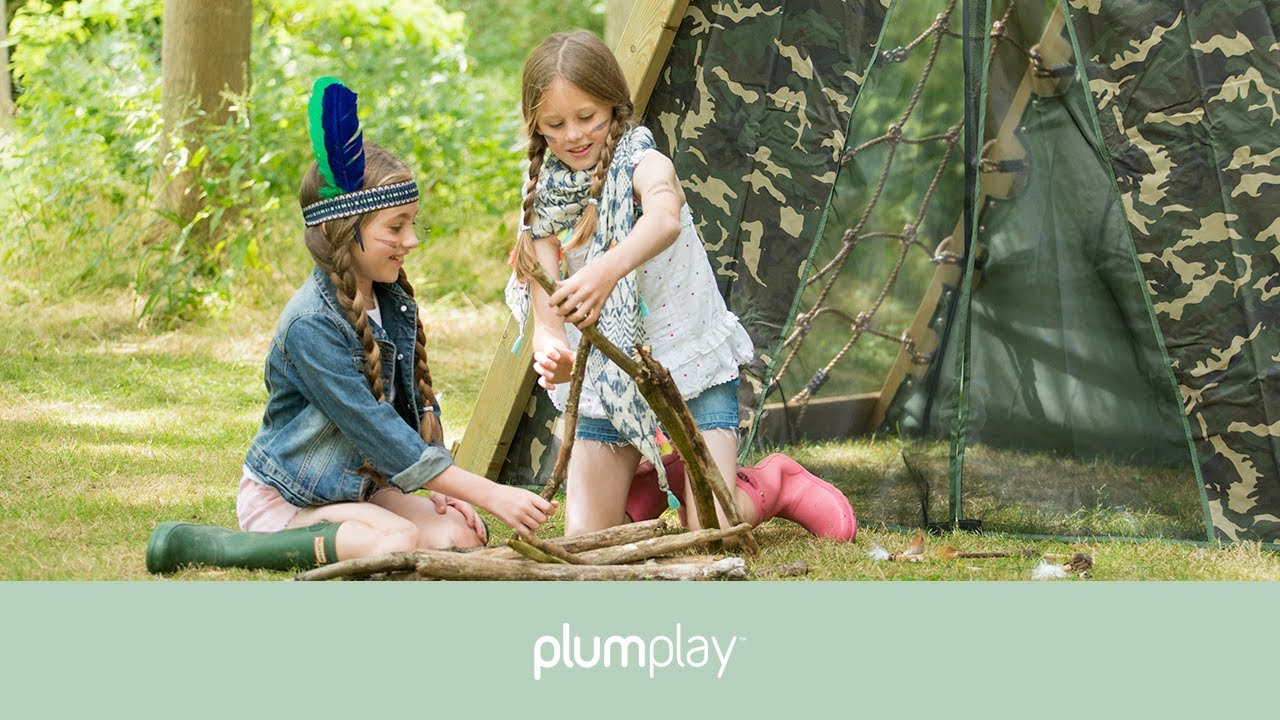 plum climbing frame