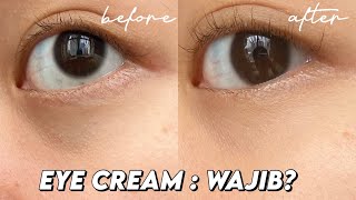 I tried to use L'oreal Paris Revitalift Eye Cream on my panda eyes..⎮English & Bahasa Indonesia