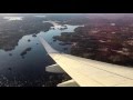 Sunny Approach and Landing into Göteborg-Landvetter Airport!