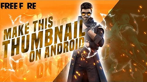How to create freefire Thumbnail on Android | Backsound by ALOK & zafrir - vale vale