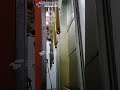 Liquid painting line with lifting platform