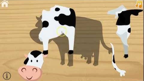 Puzzles For Kids - Learning the Animals with an Educational Game