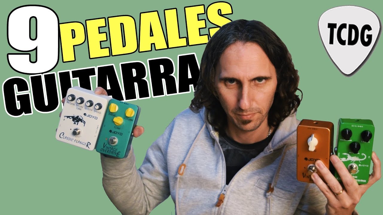 Los pedales de guitarra clásicos que todo guitarrista debería tener: Review  9 pedales! - YouTube