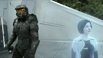 Master Chief Meets Guilty Spark - Halo Season 2 Episode 8 Ending Scene