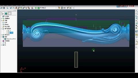 HD Video: How to make furniture legs cylinder G code with PowerMill?
