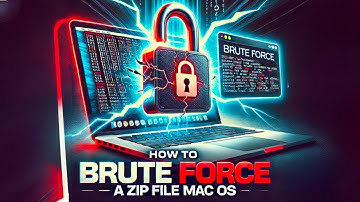 How To BRUTE FORCE / CRACK a Zip File | MAC OS