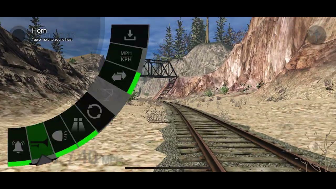 I was driving the steam locomotive number 765 and I almost to California ￼