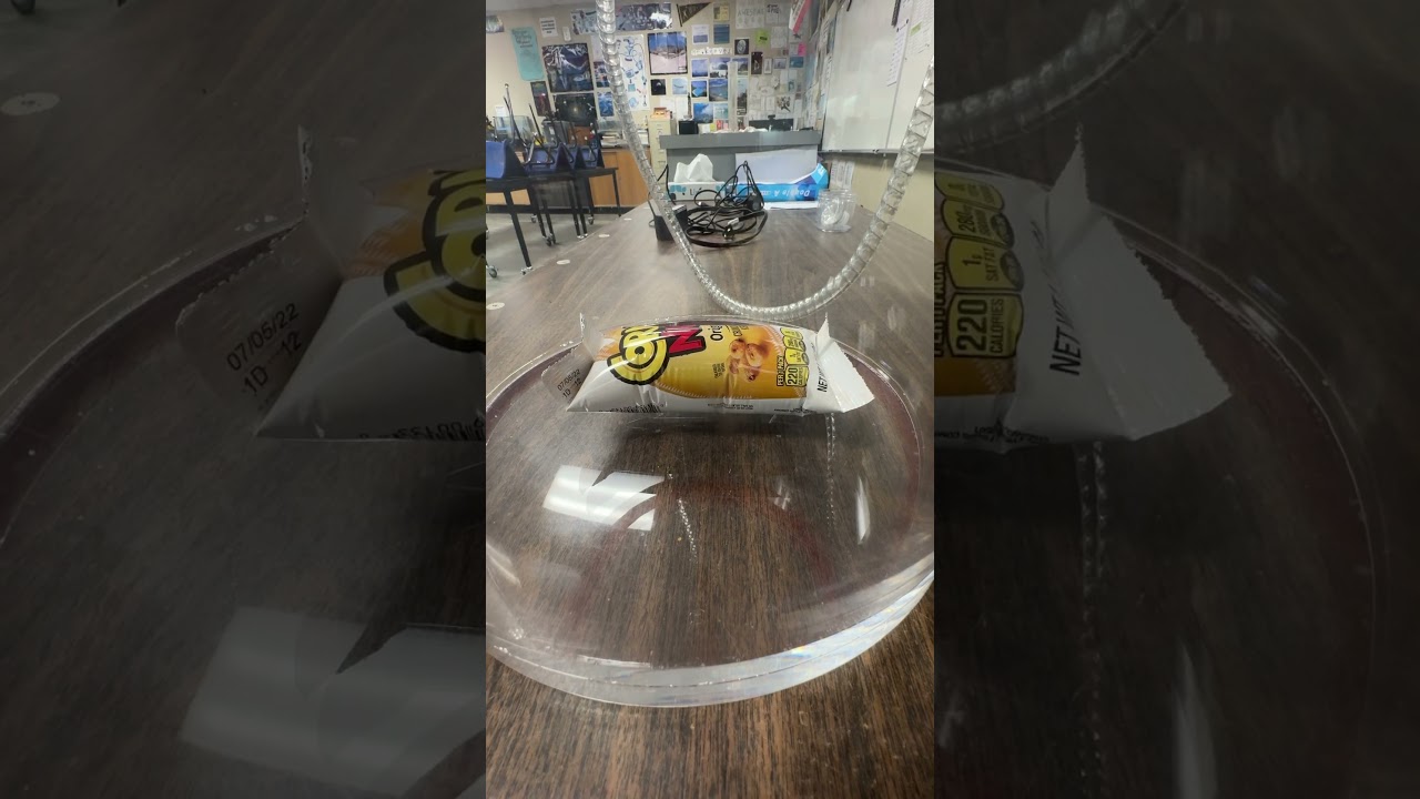 Corn Nuts vs Vacuum Chamber