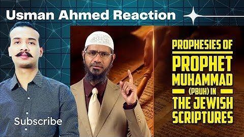 Prophesies Of Prophet Muhammad (PBUH) in the Jewish Scriptures | Dr Zakir Naik | Pakistani Reaction