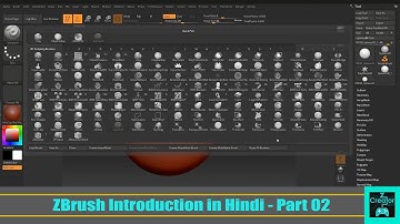 Zbrush Introduction in Hindi Part 02