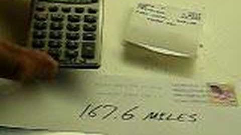 Video # 12 : 3" x 2" Plate Cell Mileage Results