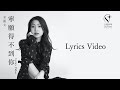 Lesley 姜麗文 寧願得不到你 Official Lyric Video Lesley 姜麗文 寧願得不到你 Official Lyric Video