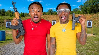 I Took SUPER SIAH To The GUN RANG **BAD IDEA**