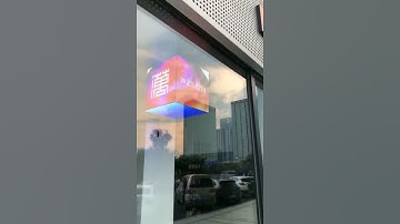 Indoor Full Color LED Cube Display Screen [ruichen exhibition]