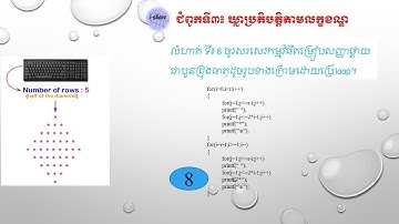 Chapter 3 Exersice 8 practice Code C programming/ការអនុវត្តសរសេរកូដ C programming លំហាត់ទី ៨