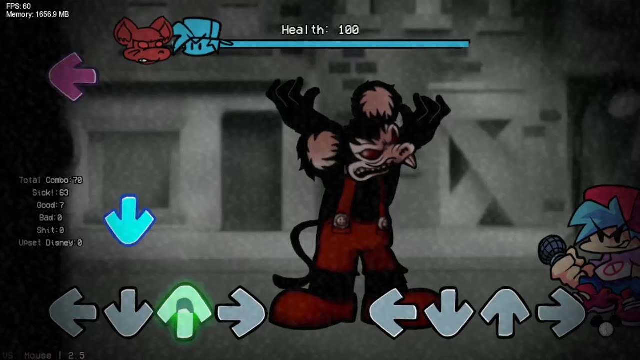 Friday Night Funkin - Vs Mouse 2.5 (v2) Release! - Smile Sunrise (FC)