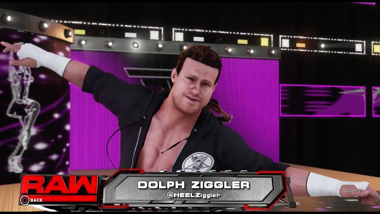 wwe raw 2019 new WWE2K18 Dolph Ziggler Custom Entrances