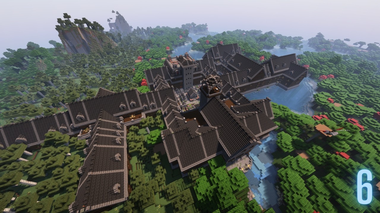 Biggest Mansion Ever   Medieval Minecraft Ep 7