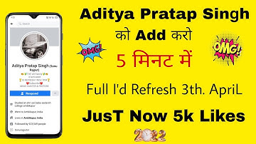 Aditya Pratap Singh Ko Kaise Add Kare 2022 | How To Add Aditya Pratap Singh 2022 | #fbstore