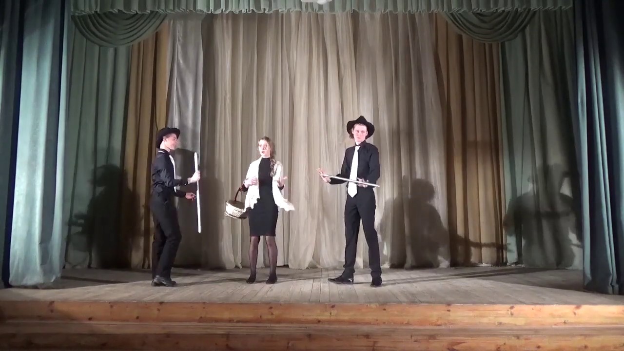 спектакль ЗА ДВУМЯ ЗАЙЦАМИ - YouTube