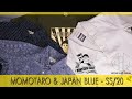 Momotaro & Japan Blue - Supima Herringbone, Shijira Sashiko, Paisley, футболки Going to Battle