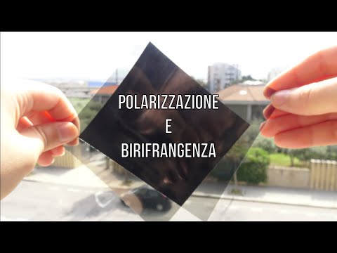 Polarizzazione e birifrangenza