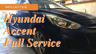 Hyundai Accent 2010-2018 DIY Service | 1.6 GDI petrol | MY2016 serviced | Bad service history