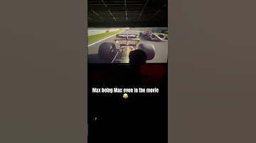 Max Verstappen Overtaking Even In The Movie F1movie F1 Maxverstappen Formula1 Trending 