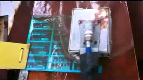 BYT 3055 metal etching 40 70mm plate