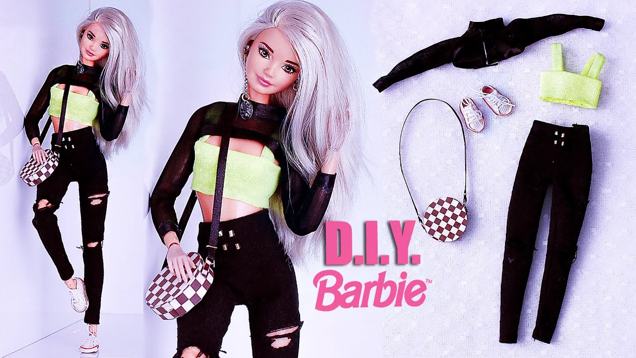 Conjunto de ropa para Barbie DIY paso a paso - Mundo Doll