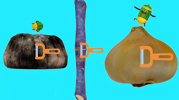 Perfect Peel! Very satisfying and relaxing ASMR slicing game