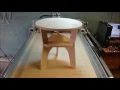 Изготовление стула из фанеры на ЧПУ станке