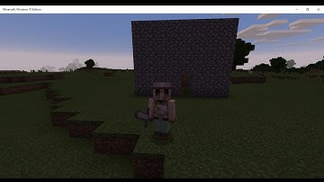 the first time playing Minecraft  Windows 10 Edition