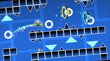 “INVISIBLE” LAYOUT | My entry into the NCS GAUNTLET CONTEST… | Geometry Dash 2.2