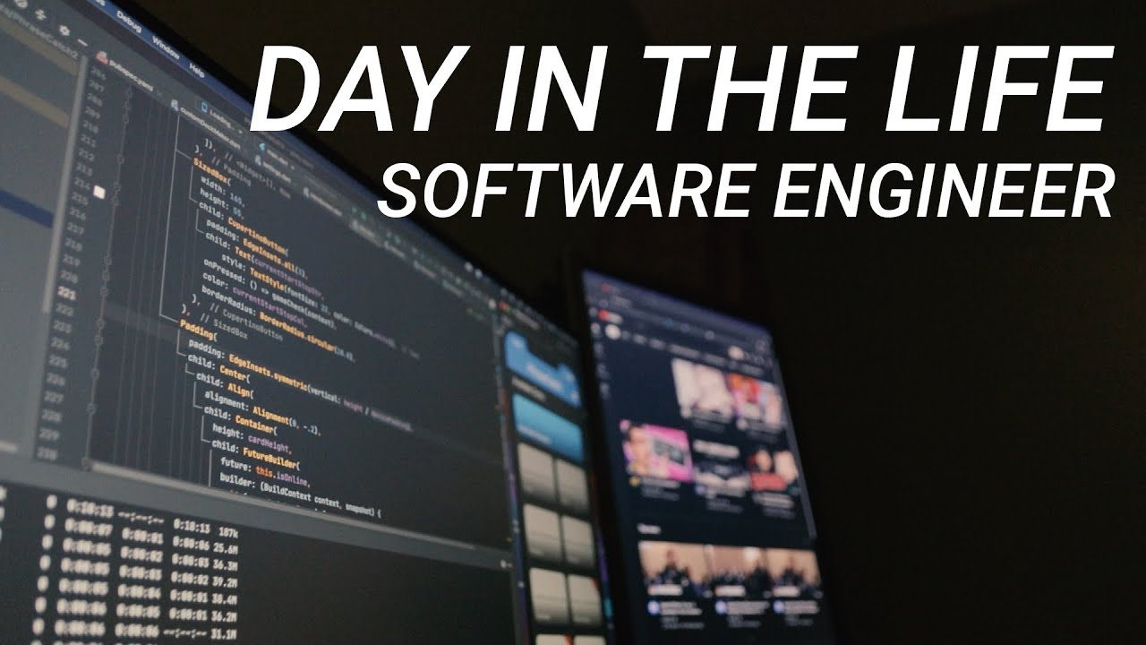 Day in the Life of a 23 Year Old REMOTE Software Engineer - YouTube