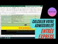 Comment calculer le score dadmissibilit entre express 
