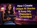 How To Create UNIQUE AI Storylines Keep Characters Consistent Full Guide