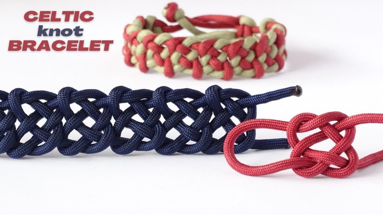 Celtic Knot Eagle Brass Braided Paracord Bracelet, Blue / 22 cm