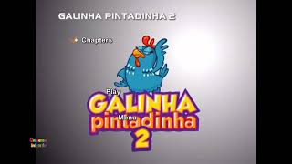Menu DVD: Galinha Pintadinha 3 em 1 (My DVD)