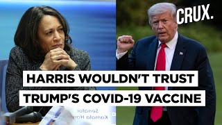 Kamala Harris Says Donald Trump Not Credible On Pre-election COVID-19 Vaccine