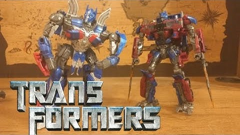 Optimus Prime ROTF vs Optimus Prime TLK PART 2 + deleted content / Transformers STOP MOTION