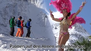 Palmen auf den Almen im Gasteinertal Resimi