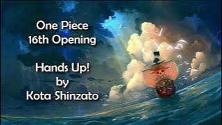 One Piece OP 16 - Hands Up Lyrics